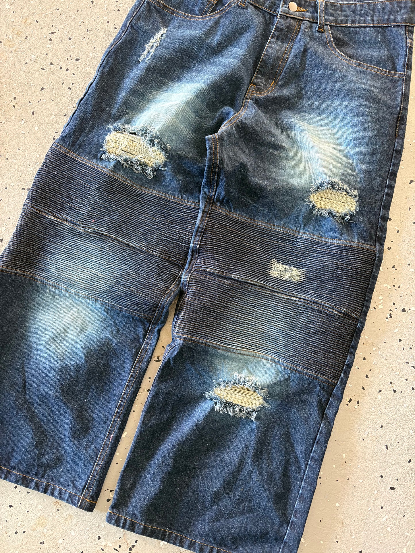 "revenant" Biker denim