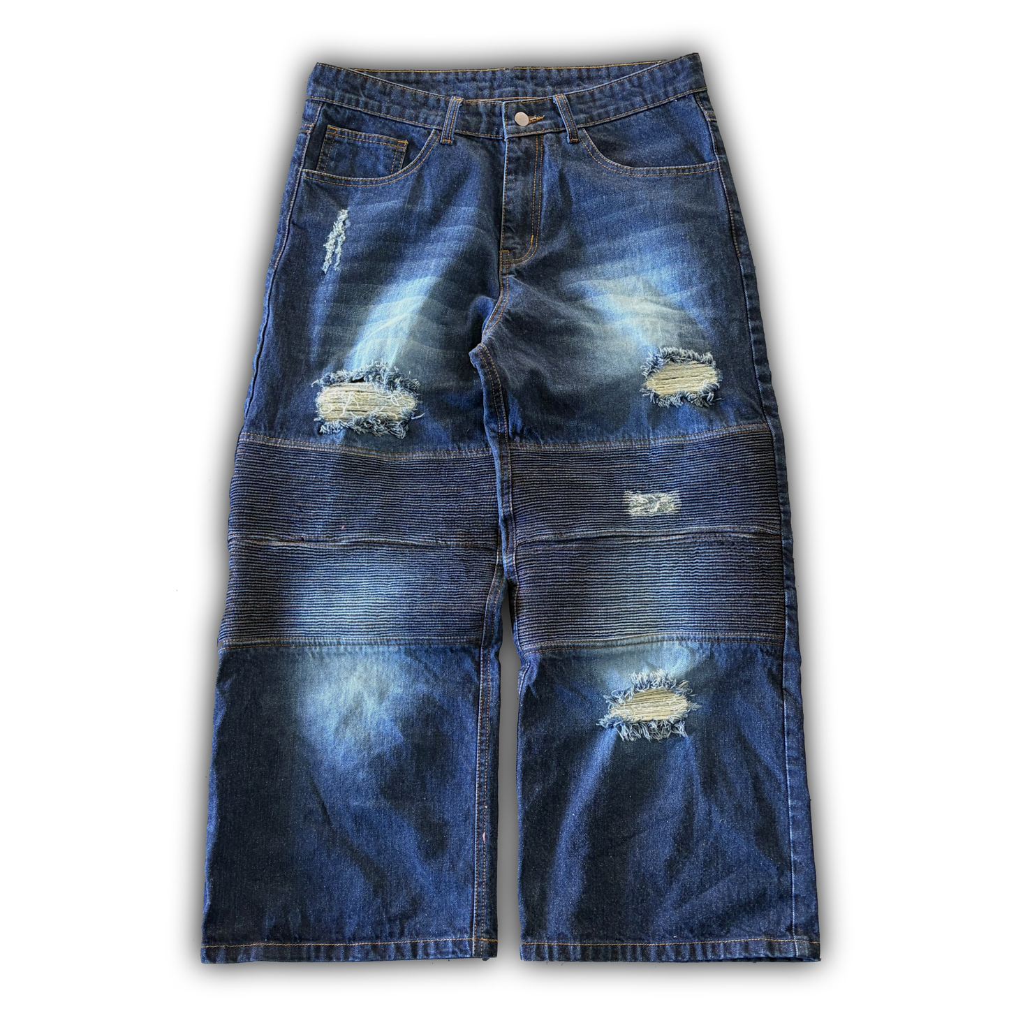 "revenant" Biker denim